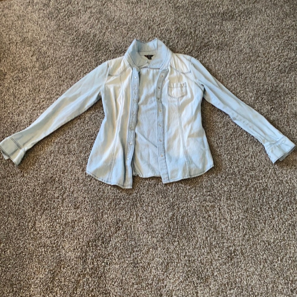 GUESS button up shirt size M